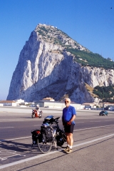 biking tour in 2001 to Gibraltar